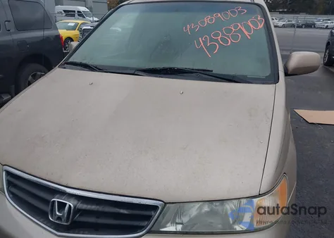 2002 Honda Odyssey Ex-L из США, поврежденный, VIN 5FNRL18092B029848